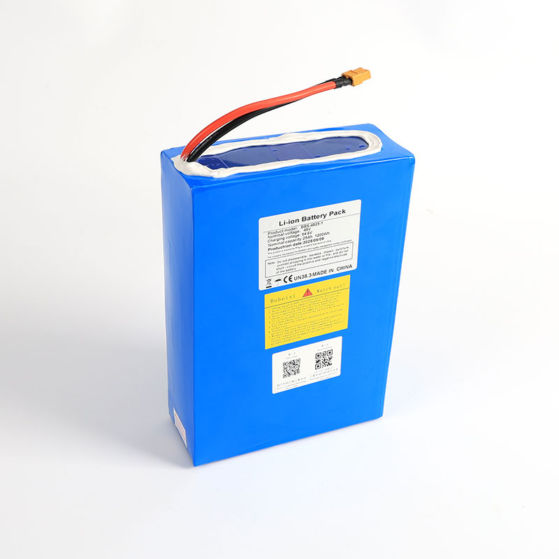 Pack personnalisé OEM 48V 25AH Lithium Battery Pack 
