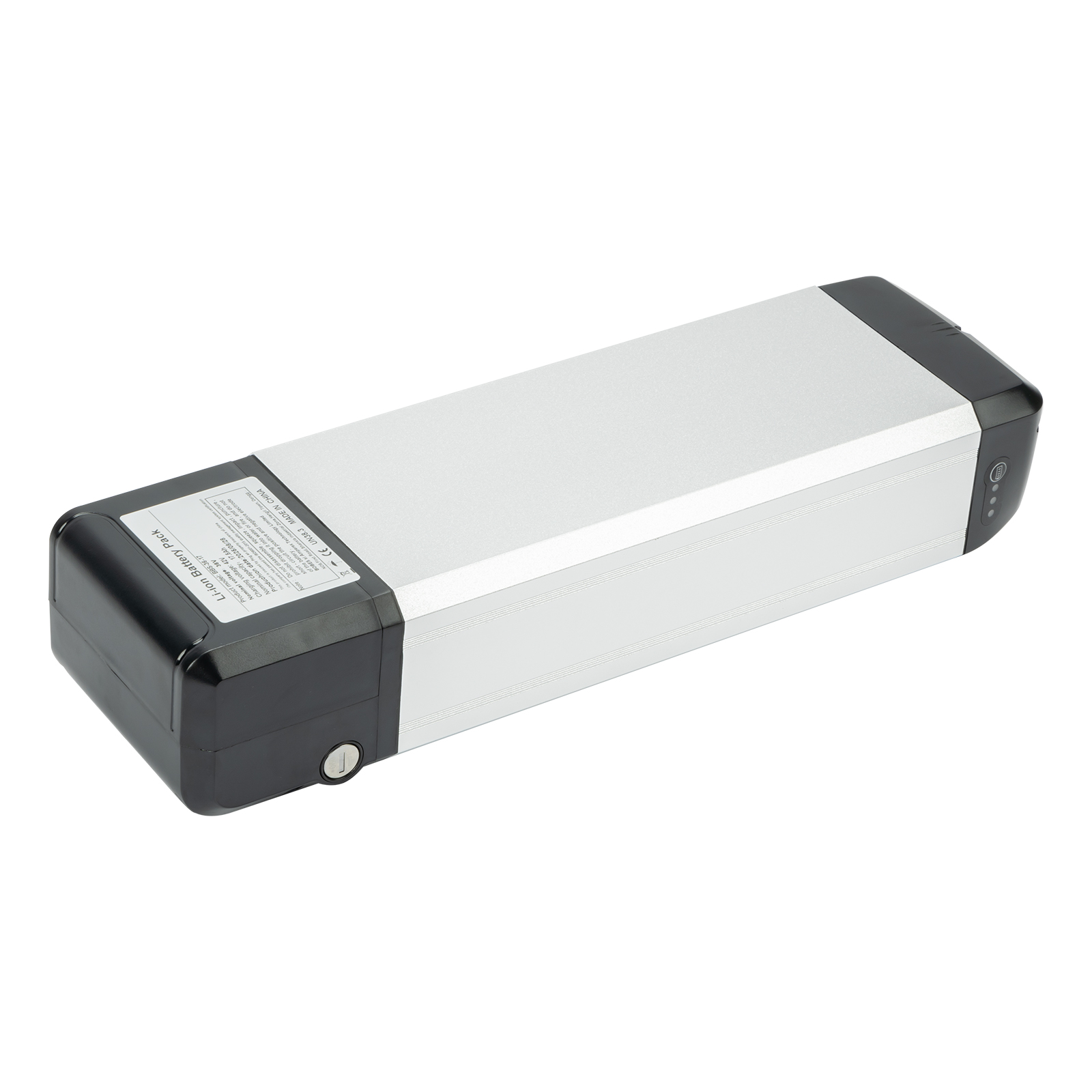 Bobes Factory Sales Direct Rack Rack Evike 36V 48V 10-30AH Lithium Battery Pack avec lumière