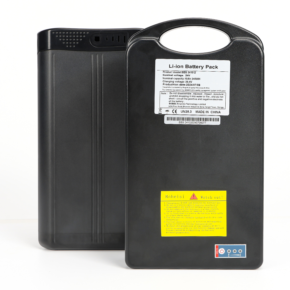 Bobes OEM personnalisé 24V 10AH 20AH Batterie au lithium pour fauteuil roulant électrique