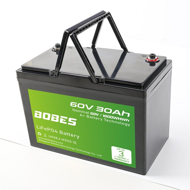 OEM Motorcycle électrique personnalisée Lithium 60V 30AH Batterie avec BMS
