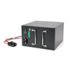 BOBES Batterie étanche AGV 24V 125Ah LiFePO4 avec Bluetooth pour outils de jardin 3KW